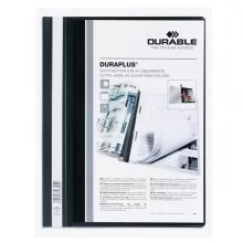 CARTELLINA A4 AD AGHI PERSONALIZZABILE NERO DURAPLUS 2579 (Conf.25)