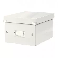 SCATOLA ARCHIVIO PICCOLA CLICKSTORE BIANCO METAL