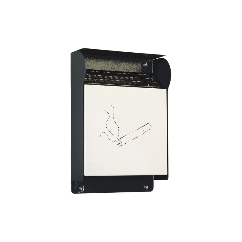 POSACENERE DA ESTERNI PER FISSAGGIO A MURO GRIGIO