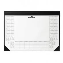 SOTTOMANO CON 25FG C/CALENDARIO BIANNUALE 59x42cm DURABLE