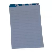 SCHEDE RUBRICA A-Z VERTICALE 24X17CM E3659 EDIPRO