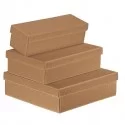 SCATOLA C/COPERCHIO L340xP185xH95mm ONDA AVANA (Conf.30)