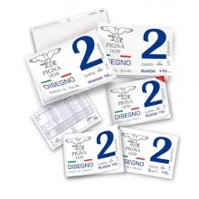 BLOCCO DISEGNO PIGNA2 33x48cm collato 12fg 110gr ruvido (Conf.10)