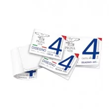 BLOCCO DISEGNO PIGNA4 24x33cm 4 angoli 20fg 200gr ruvido (Conf.10) FUORI CATALOGO