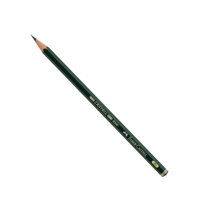 MATITA GRAFITE CASTELL 9000 2H esagonale FABER CASTELL (Conf.12)