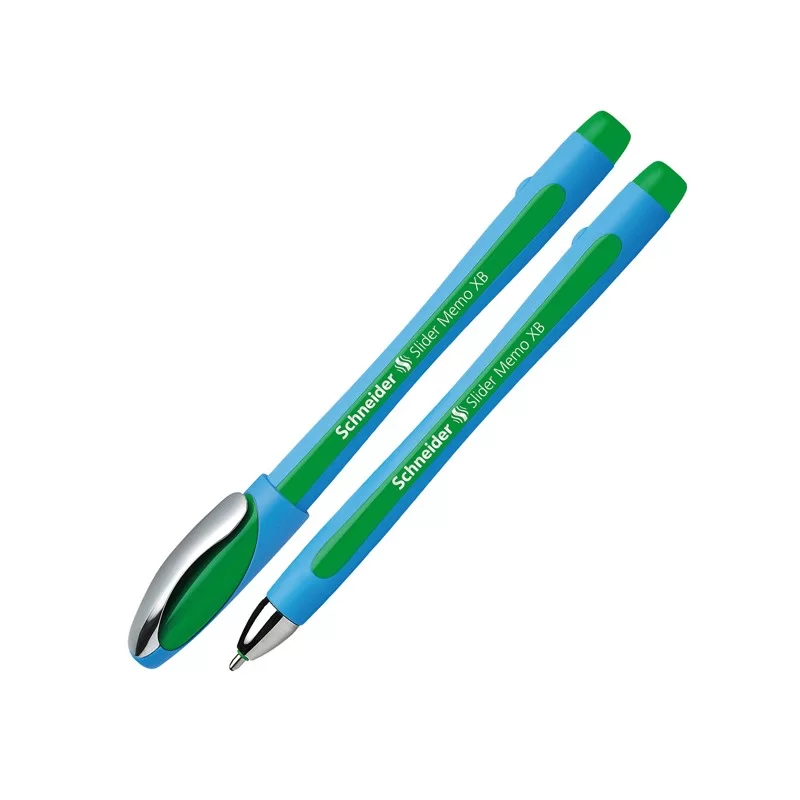 Penna a sfera SLIDER MEMO XB verde SCHNEIDER (Conf.10)