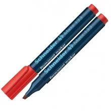 Marcatore MAXX 133 permanente punta scalpello rosso SCHNEIDER (Conf.10)