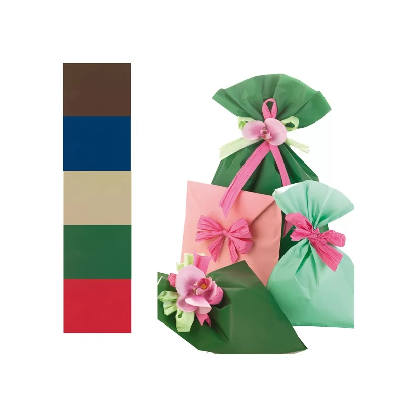 100 BUSTE REGALO IN PPL MAT A everyday classic 25x40cm 5 colori classici