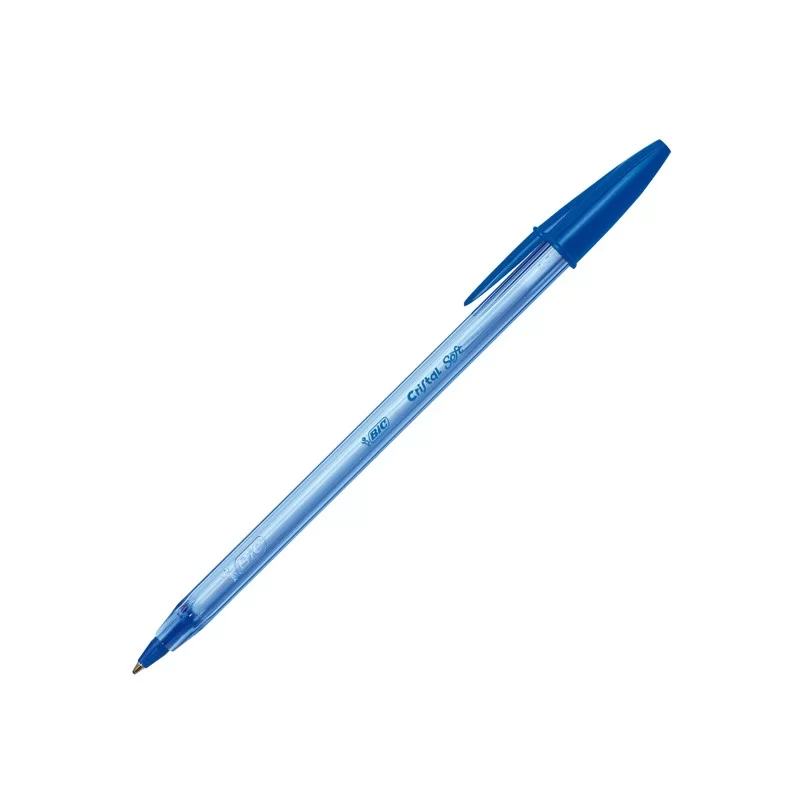 Scatola 50 penna sfera CRISTAL® SOFT 1,2mm blu BIC®