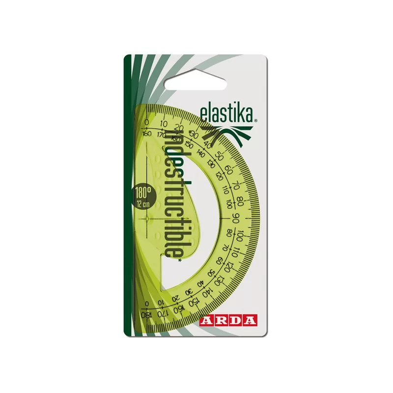 GONIOMETRO 180° 12cm serie ELASTIKA ARDA