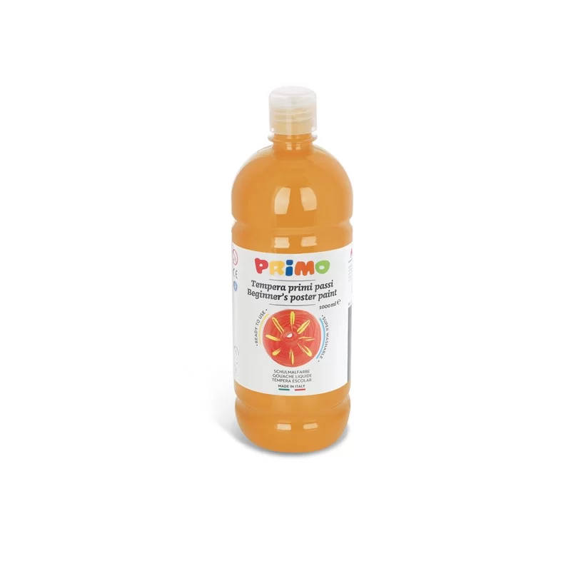 Tempera pronta Primi Passi 1lt giallo ocra PRIMO