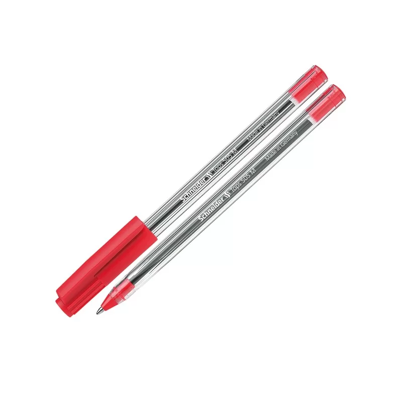 Penna a sfera TOPS 505 0,7mm rosso SCHNEIDER (Conf.50)