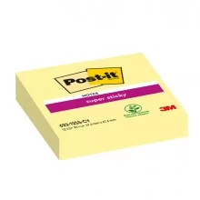 BLOCCO 90foglietti Post-it® Super Sticky Giallo Canary™ 47,6x47,6mm 622-12SS-CY (Conf.12)