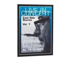 Cornice espositiva adesiva Duraframe® A3 29,7x42cm nero DURABLE (Conf.2)