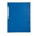 CARTELLA CON ELASTICO 24x32CM BLU CARTONCINO LUSTRE' 425gr (Conf.25)