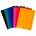 CARTELLA PPL CON ELASTICO 24x32CM NERO EXACOMPTA (Conf.30)