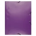 CARTELLA PPL CON ELASTICO 24x32CM VIOLA EXACOMPTA (Conf.30)