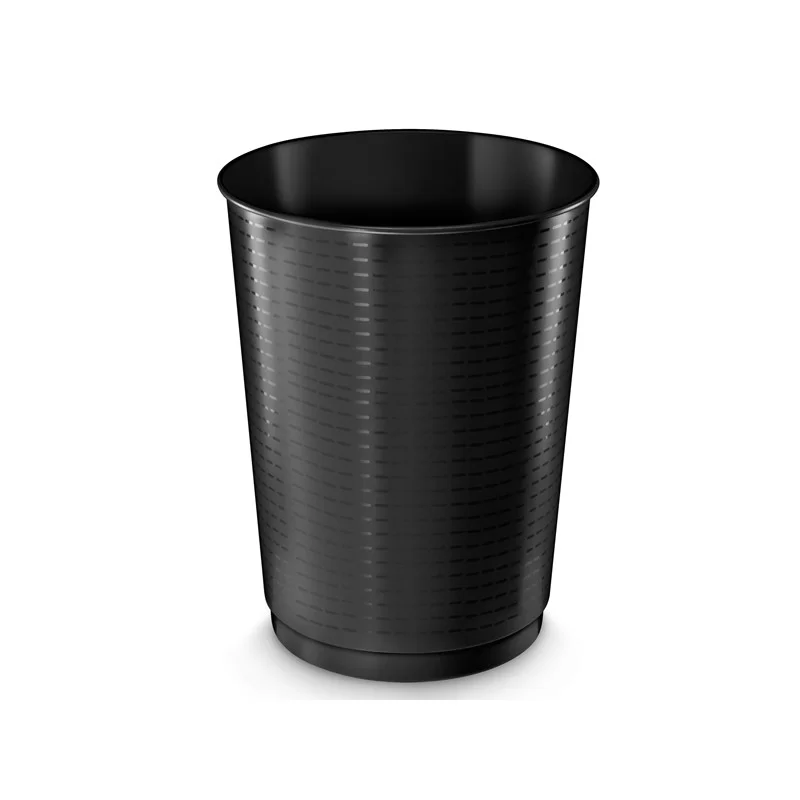 Cestino gettacarte 40Lt nero 133R alta capacitA' Cep
