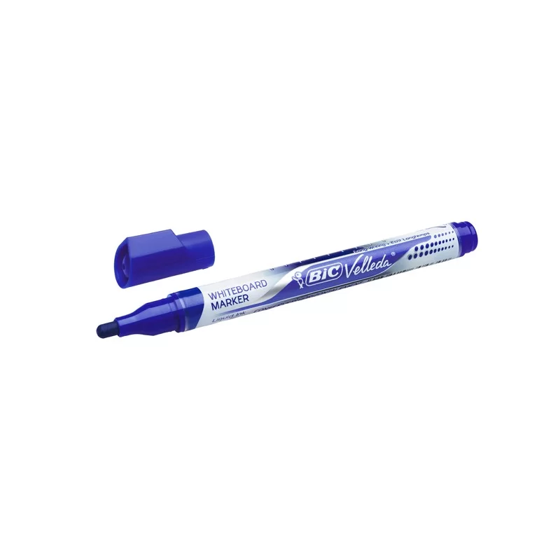 MARCATORI P.TONDA Whiteboard VELLEDA® Liquid Ink Pocket BIC® BLU