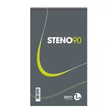 BLOCCO SPIRALATO STENO90 130x225mm 90gr 60fg BM (Conf.5)