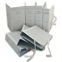 FALDONE con LEGACCI RIVETTATI 35X25cm dorso 5cm (Conf.25)