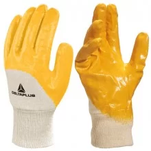 GUANTO DA LAVORO PESANTE NI015 Tg.09 in NITRILE LEGGERO (Conf.12)