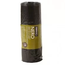 10 SACCHI RIFIUTI 70X110CM-116Lt 20µ NERO Classic