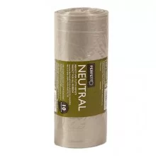 10 SACCHI RIFIUTI 70X110CM-116Lt 20µ TRASPARENTE Classic