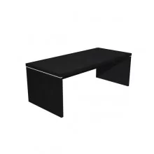 SCRIVANIA DIREZIONALE 210X90cm NERO VEN. - PRESTIGE