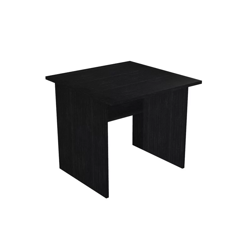 SCRIVANIA LINEARE 80X80cm NERO VENATO - EASY