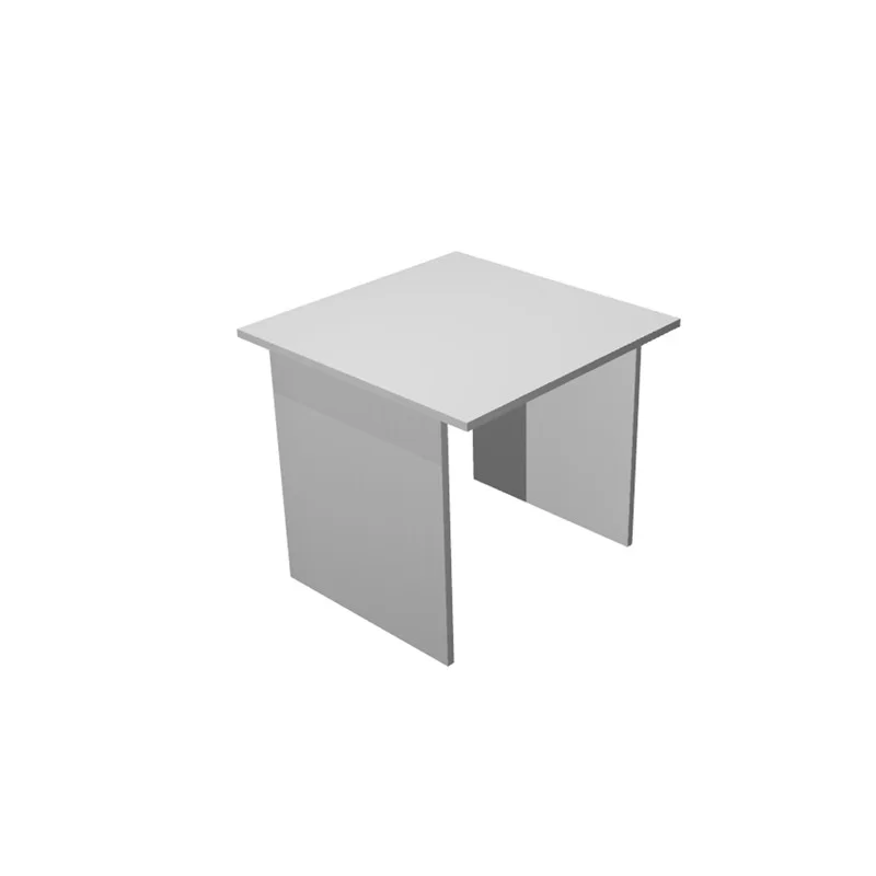 SCRIVANIA LINEARE 80X80cm GRIGIO - EASY