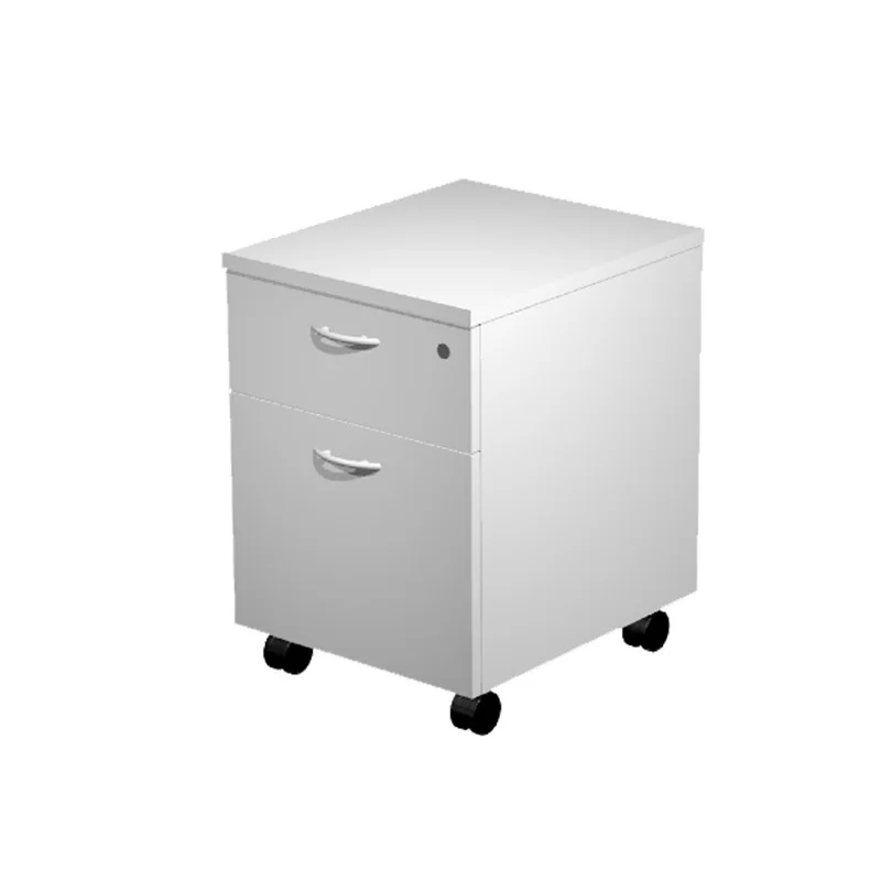 CASSETTIERA 1 CASS.+1 CLASSIF. con RUOTE GRIGIO - EASY