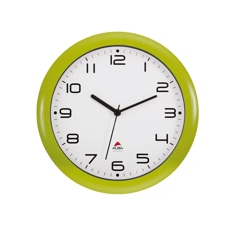 OROLOGIO DA PARETE HORNEW Ø30cm VERDE Alba