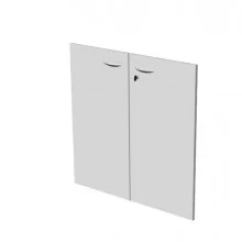 COPPIA ANTE in MELAMIN. x Mob.BASSO GRIGIO - EASY