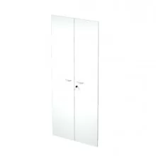 COPPIA ANTE in MELAMIN. x Mob.ALTO BIANCO - EASY