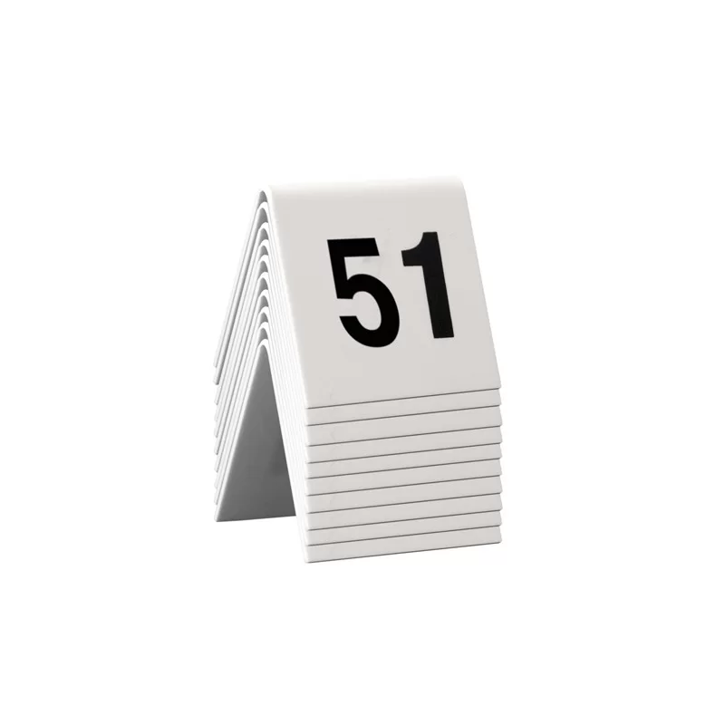 SET da 51 a 60 NUMERI PER I TAVOLI Securit