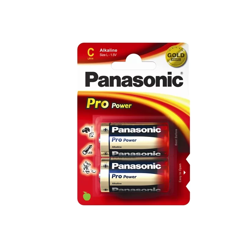 BLISTER 2 mezze torce LR14 Pro Power C PANASONIC FUORI CATALOGO