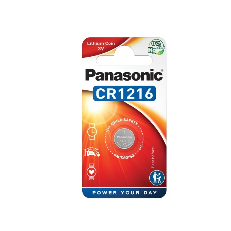 BLISTER Micropila litio CR1216 PANASONIC
