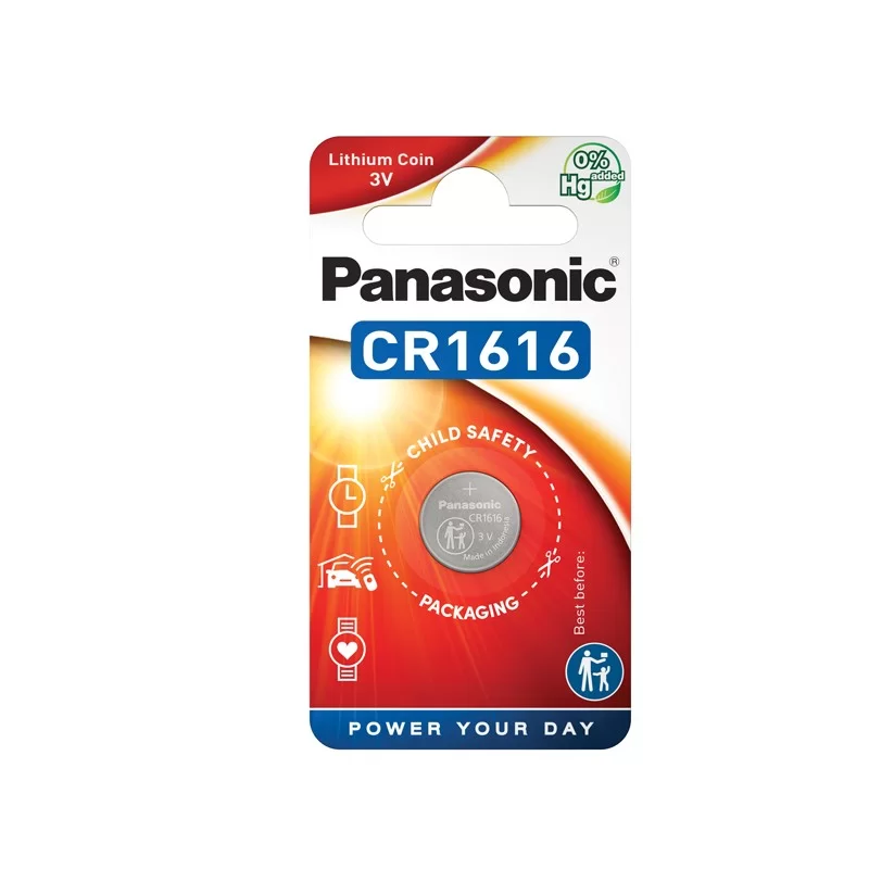 BLISTER Micropila litio CR1616 PANASONIC FUORI CATALOGO