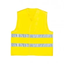 GILET ALTA VISIBILITA' GIALLO FLUO Tg. L