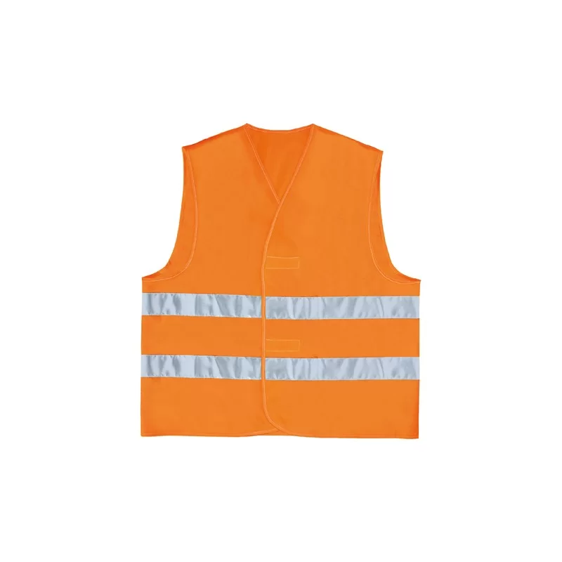 GILET ALTA VISIBILITA' ARANCIO FLUO Tg. L