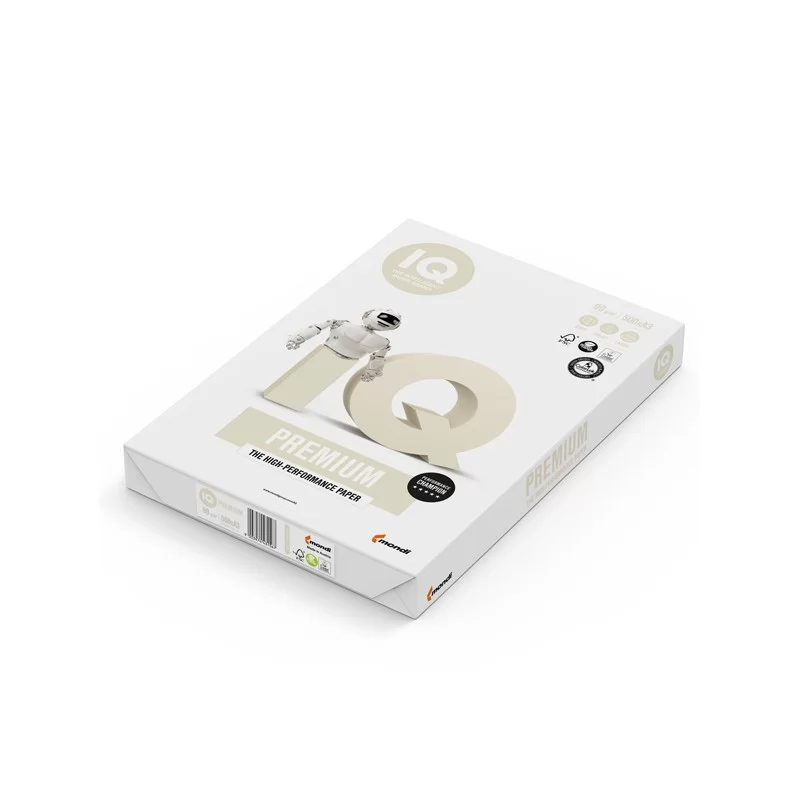CARTA BIANCA IQ PREMIUM A3 297x420mm 90gr 500fg MONDI