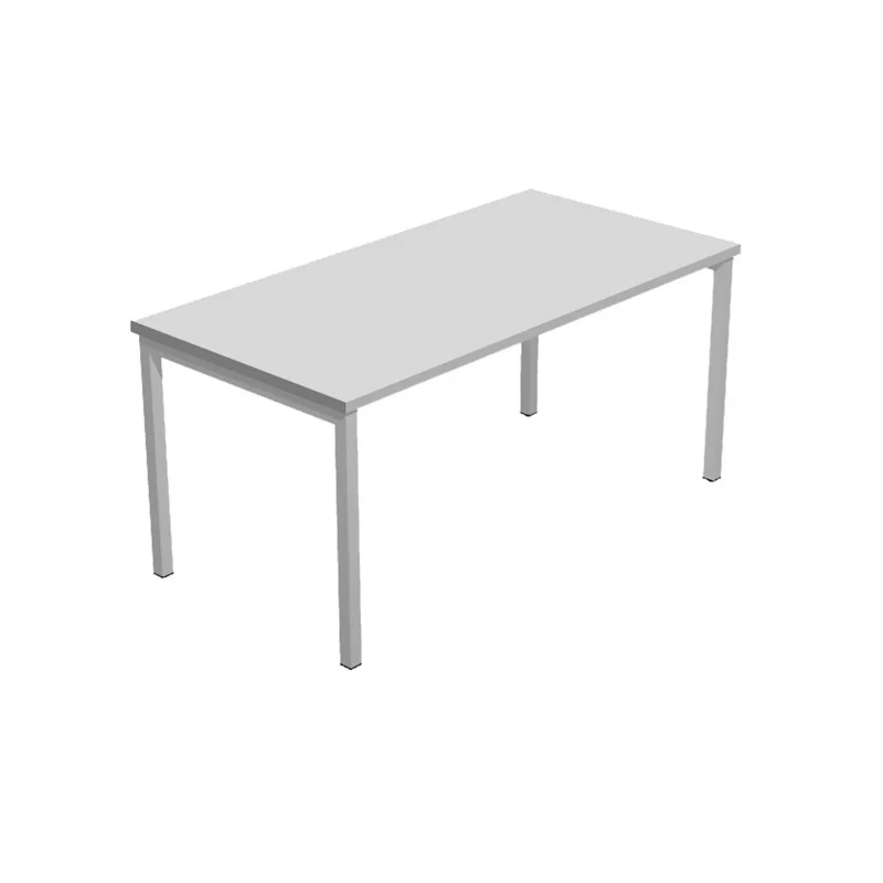 SCRIVANIA LINEARE 120X80cm GRIGIO - EASY Plus