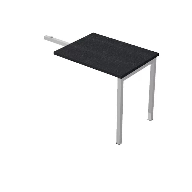 ALLUNGO REVERSIBILE DX/SX 80x60cm NERO VENATO FRASS.per SCRIVANIE EASY Plus