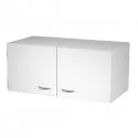 SOPRALZO A 2 ANTE 90x45,8cm - H40cm per ARMADI MODULARI BIANCO