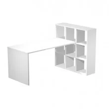 Postazione Home-Office 9 caselle L169 x P104 x H104cm Bianco