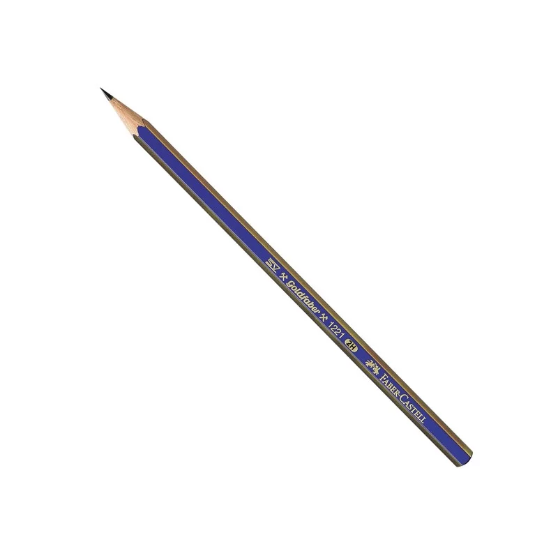 MATITA GRAFITE GOLDFABER 1221 ESAGONALE FABER CASTELL 2H (Conf.12)