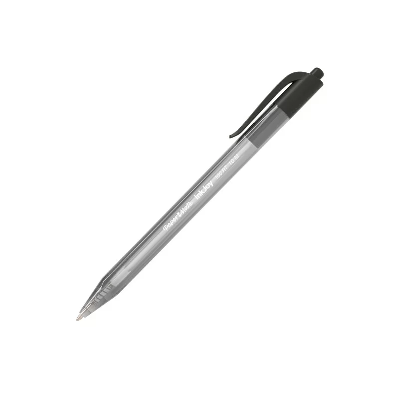 Penna sfera scatto INKJOY Stick 100RT 1,0mm nero PAPERMATE (Conf.20)