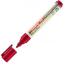 MARCATORE ROSSO PER LAVAGNE BIANCHE EDDING 28 ECOLINE TRATTO 1,5 - 3,00mm (Conf.10)