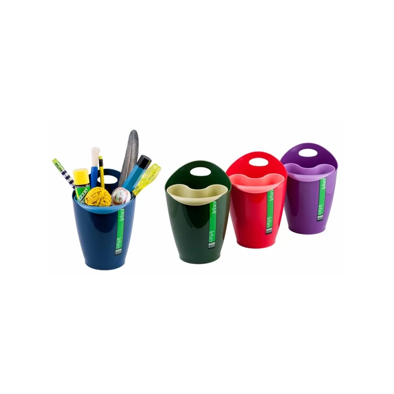 BICCHIERE PORTAPENNE 2in1 MIX 4 COLORI 80291 Lebez (Conf.8)